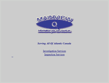 Tablet Screenshot of mainview.ca